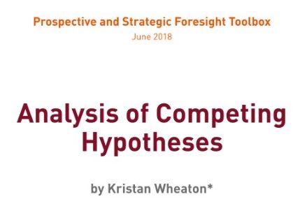 How can the Analysis of Competing Hypotheses help in Foresight Analysis